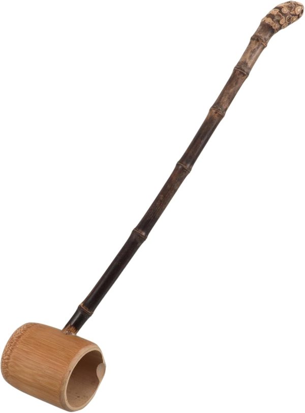 Bamboo Cooking Water Scoop Ladle Long Handle Japanese Dipper for Tea Ceremony Kitchen Watering Spoon