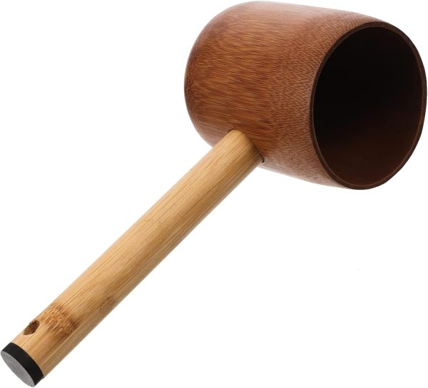 Long Spout Bamboo Water Scoop Japanese  Ladle Home Kitchen Watering Can Ergonomic Design Easy to Use