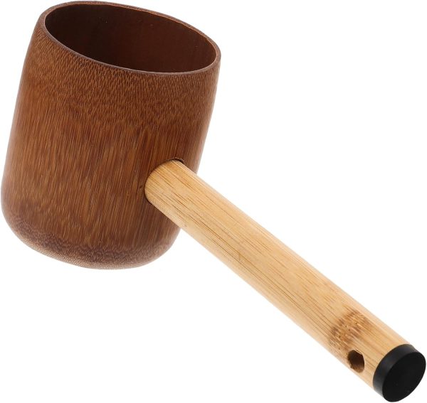 Japanese Water Ladle for Tea House Bamboo Ladle Spoon for Watering Kitchen Gadget Sturdy Watering Spo